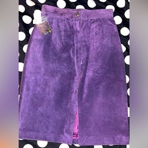 NWT Genuine Leather Pencil Skirt